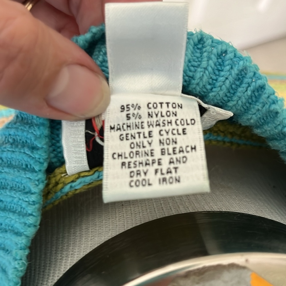 Talbots striped 1/4 zip pullover - Picture 6 of 6